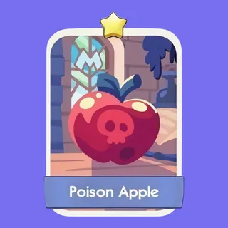 Poison Apple 1⭐ Monopoly Go Sticker
