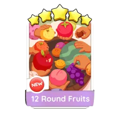 12 Round Fruits