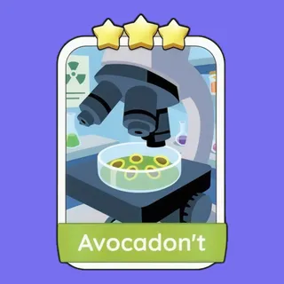 Avocadon't 3⭐ Monopoly Go Sticker