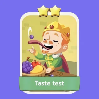 Taste test 2⭐ Monopoly Go Sticker
