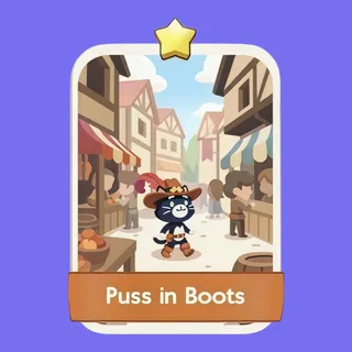 Puss in Boots Monopoly Go