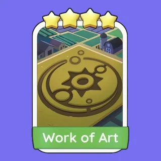 Work of Art Monopoly Go