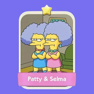 Patty & Selma 1⭐ Monopoly Go Sticker