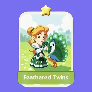 Feathered Twins Monopoly Go