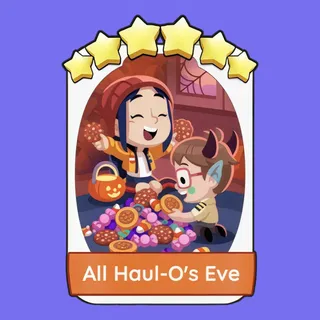 All Haul-O's Eve Monopoly Go
