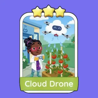 Cloud Drone 3⭐ Monopoly Go Sticker