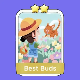 Best Buds 2⭐ Monopoly Go Sticker