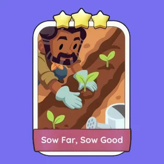 Sow Far, Sow Good 3⭐ Monopoly Go Sticker
