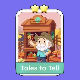 Tales to Tell 2⭐ Monopoly Go Sticker