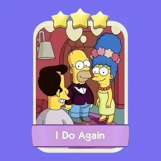 I Do Again 3⭐ Monopoly Go Sticker
