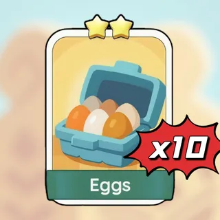 x10 Eggs Monopoly Go