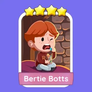 Bertie Botts 4⭐ Monopoly Go Sticker