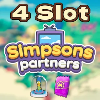 4 Slot Simpsons Partners Event Monopoly Go