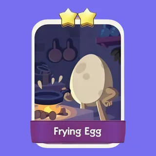 Frying Egg 2⭐ Monopoly Go Sticker