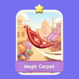 Magic Carpet 1⭐ Monopoly Go Sticker