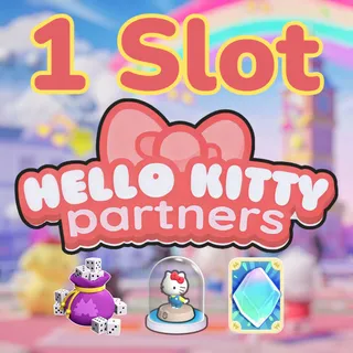 1 Slot Hello Kitty Partners Event Monopoly Go