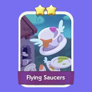 Flying Saucers 2⭐ Monopoly Go Sticker