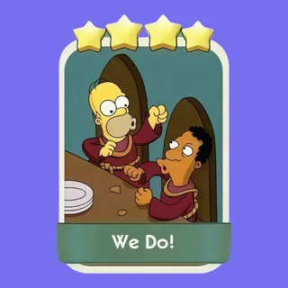 We Do! 4⭐ Monopoly Go Sticker