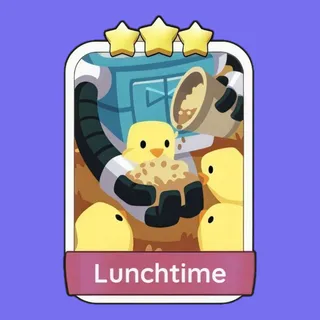 Lunchtime 3⭐ Monopoly Go Sticker