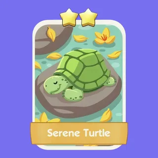 Serene Turtle Monopoly Go