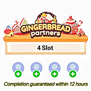 Gingerbread Partners - 4 Slot