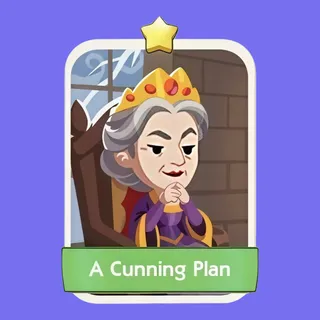 A Cunning Plan 1⭐ Monopoly Go Sticker