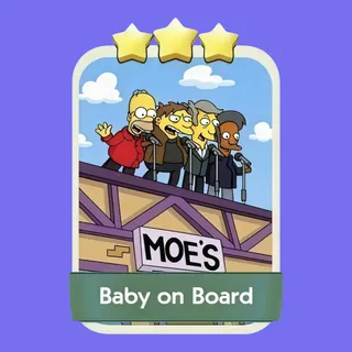 Baby on Board Monopoly Go