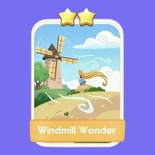 Windmill Wonder 2⭐ Monopoly Go Sticker
