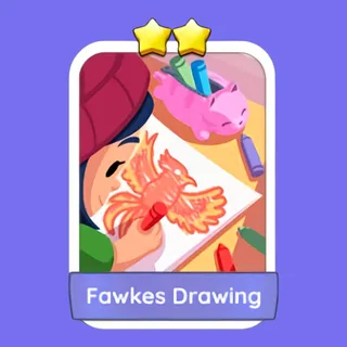 Fawkes Drawing Monopoly Go