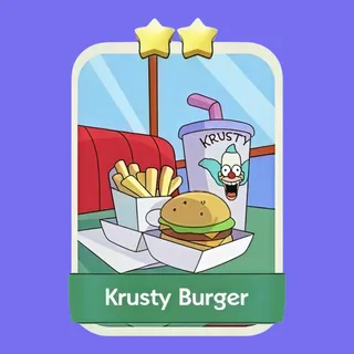 Krusty Burger Monopoly Go