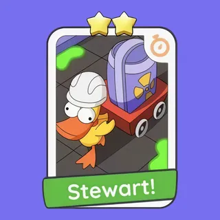 Stewart! 2⭐ Bonus Set Monopoly Go Sticker