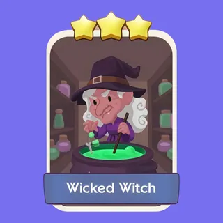 Wicked Witch 3⭐ Monopoly Go Sticker