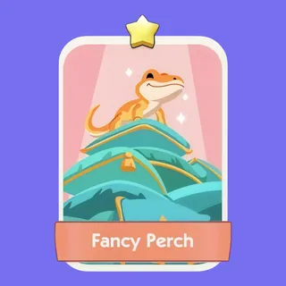 Fancy Perch Monopoly Go