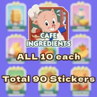 Cafe Ingredients Monopoly Go