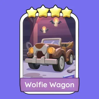 Wolfie Wagon Monopoly Go