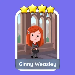 Ginny Weasley 4⭐ Monopoly Go Sticker