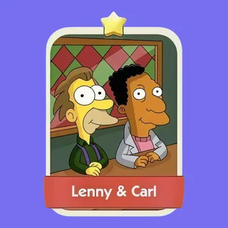 Lenny & Carl 1⭐ Monopoly Go Sticker