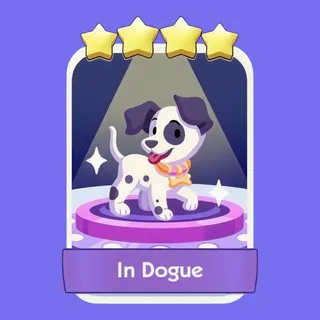 In Dogue 4⭐ Monopoly Go Sticker