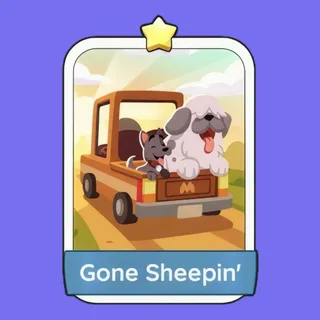 Gone Sheepin' Monopoly Go