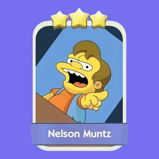 Nelson Muntz 3⭐ Monopoly Go Sticker
