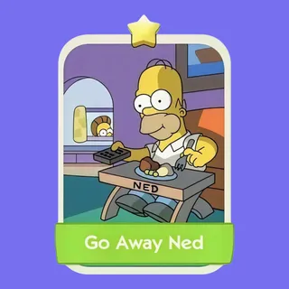 Go Away Ned 1⭐ Monopoly Go Sticker