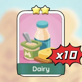 x10 Dairy Monopoly Go