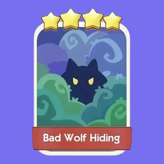 Bad Wolf Hiding Monopoly Go
