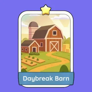 Daybreak Barn 1⭐ Monopoly Go Sticker