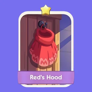 Red's Hood 1⭐ Monopoly Go Sticker