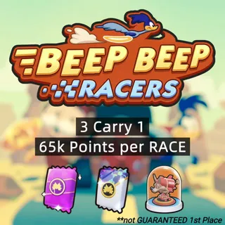 Beep Beep Racers - 65k Point Slot