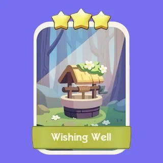 Wishing Well 3⭐ Monopoly Go Sticker