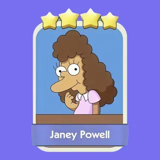 Janey Powell 4⭐ Monopoly Go Sticker