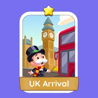 UK Arrival Monopoly Go
