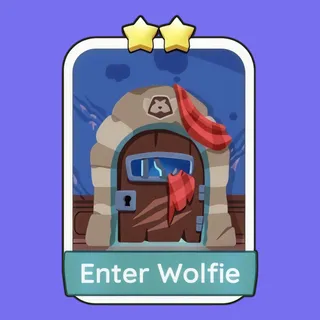 Enter Wolfie Monopoly Go